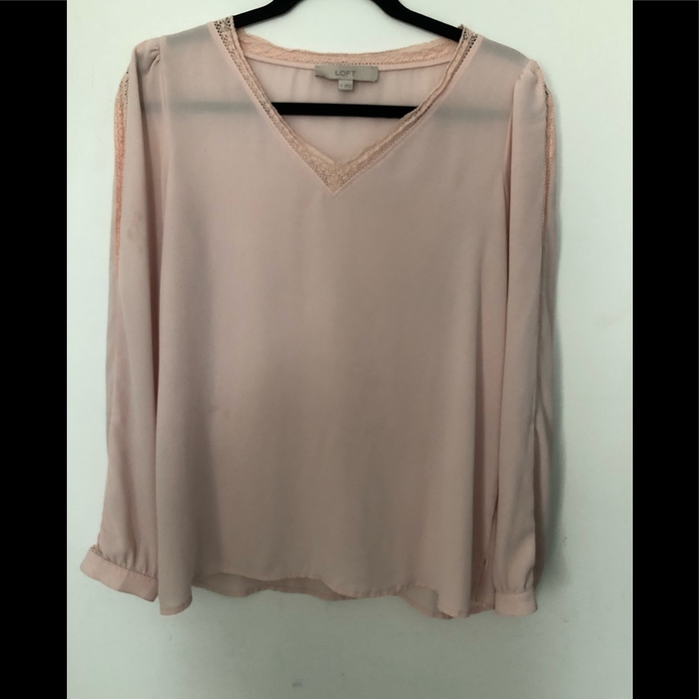 Nice light pink blouse